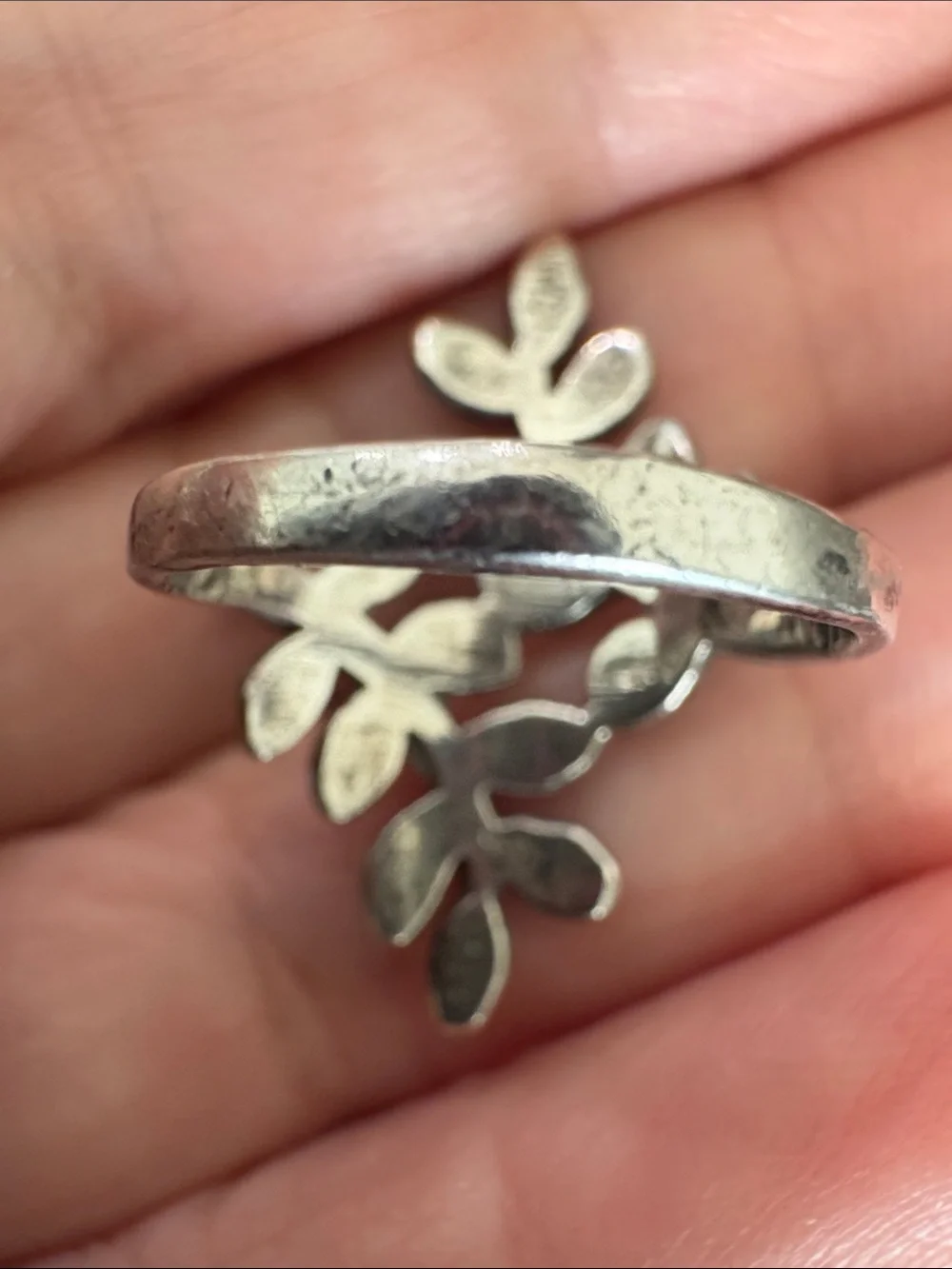 Sterling Silver Leaf Vine Wrap Ring - Women Jewelry